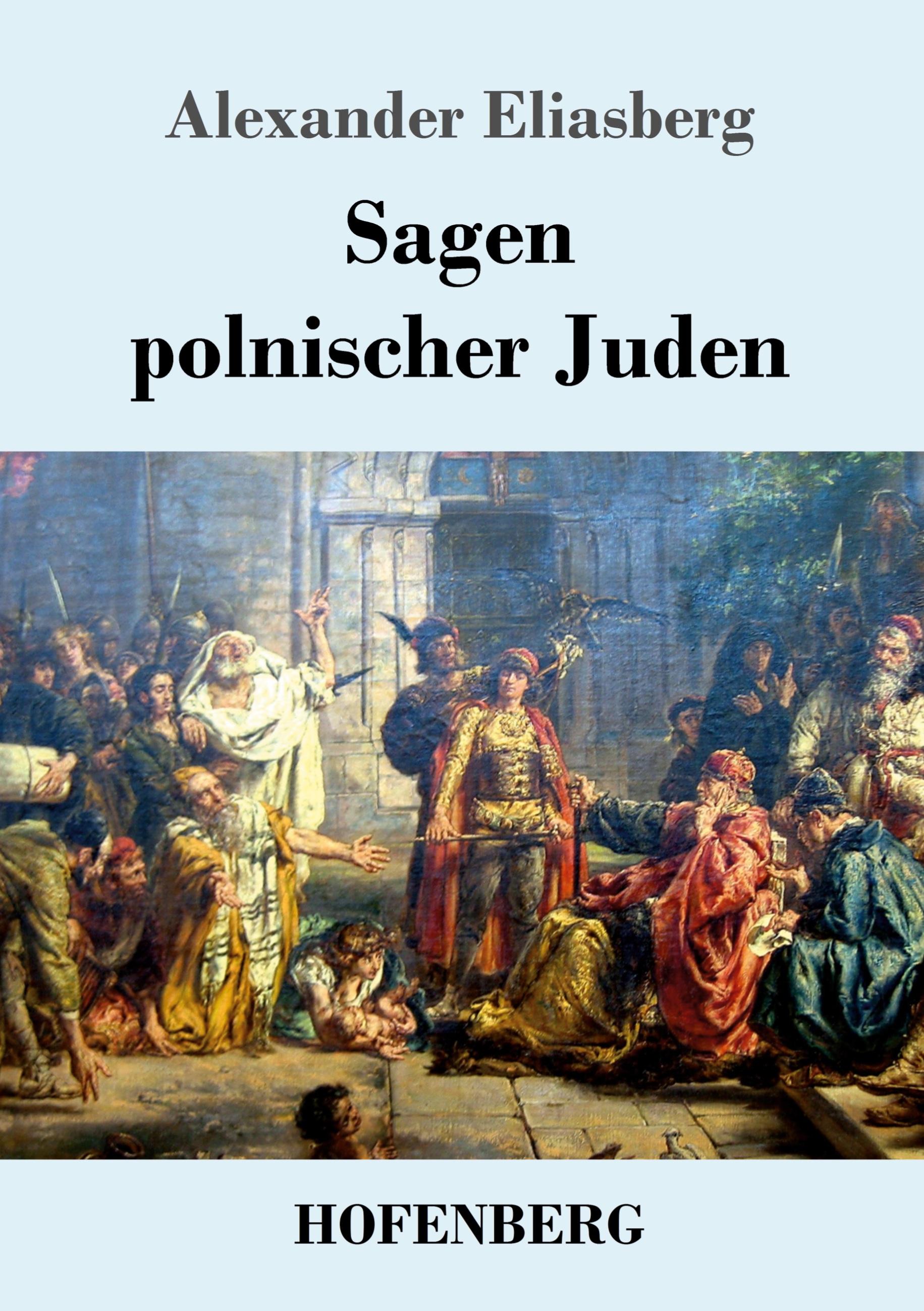 Vorderes Coverbild Sagen polnischer Juden