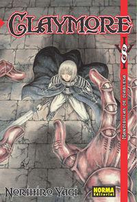 Vorderes Coverbild Claymore 8