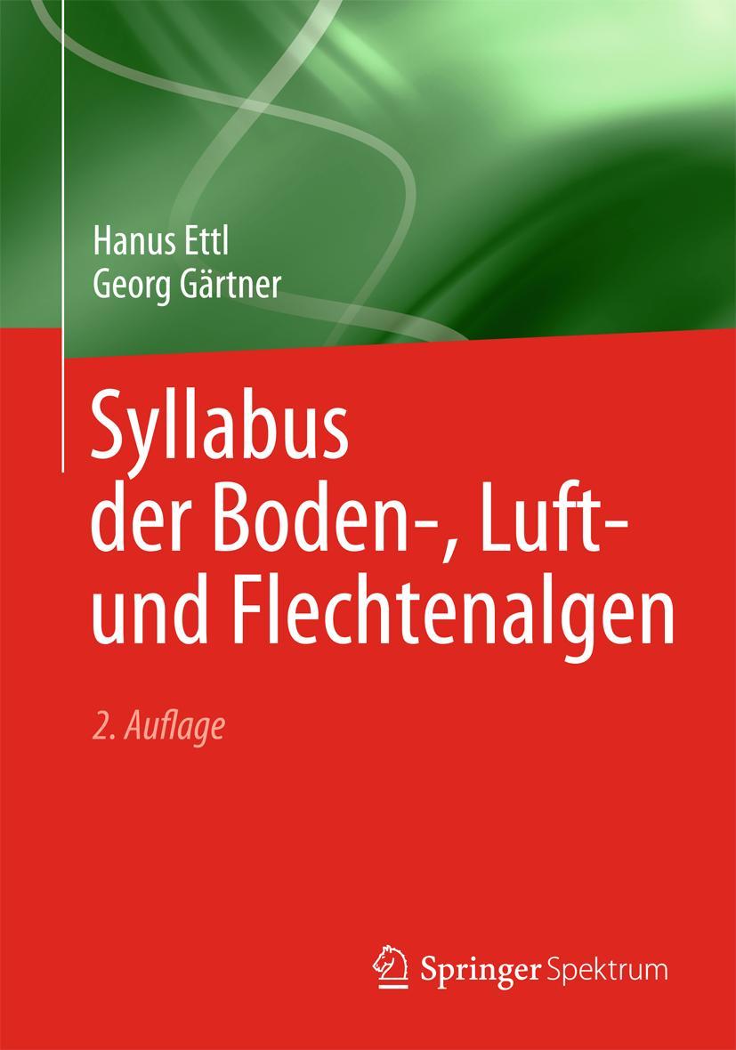 Vorderes Coverbild Syllabus der Boden-, Luft- und Flechtenalgen