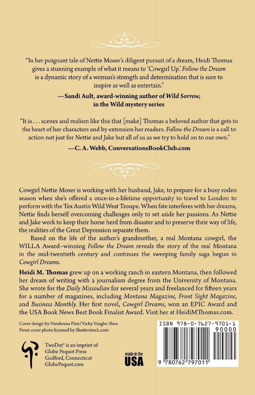 Rückseitencover Follow the Dream