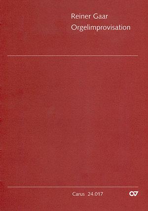 Vorderes Coverbild Orgelimprovisation