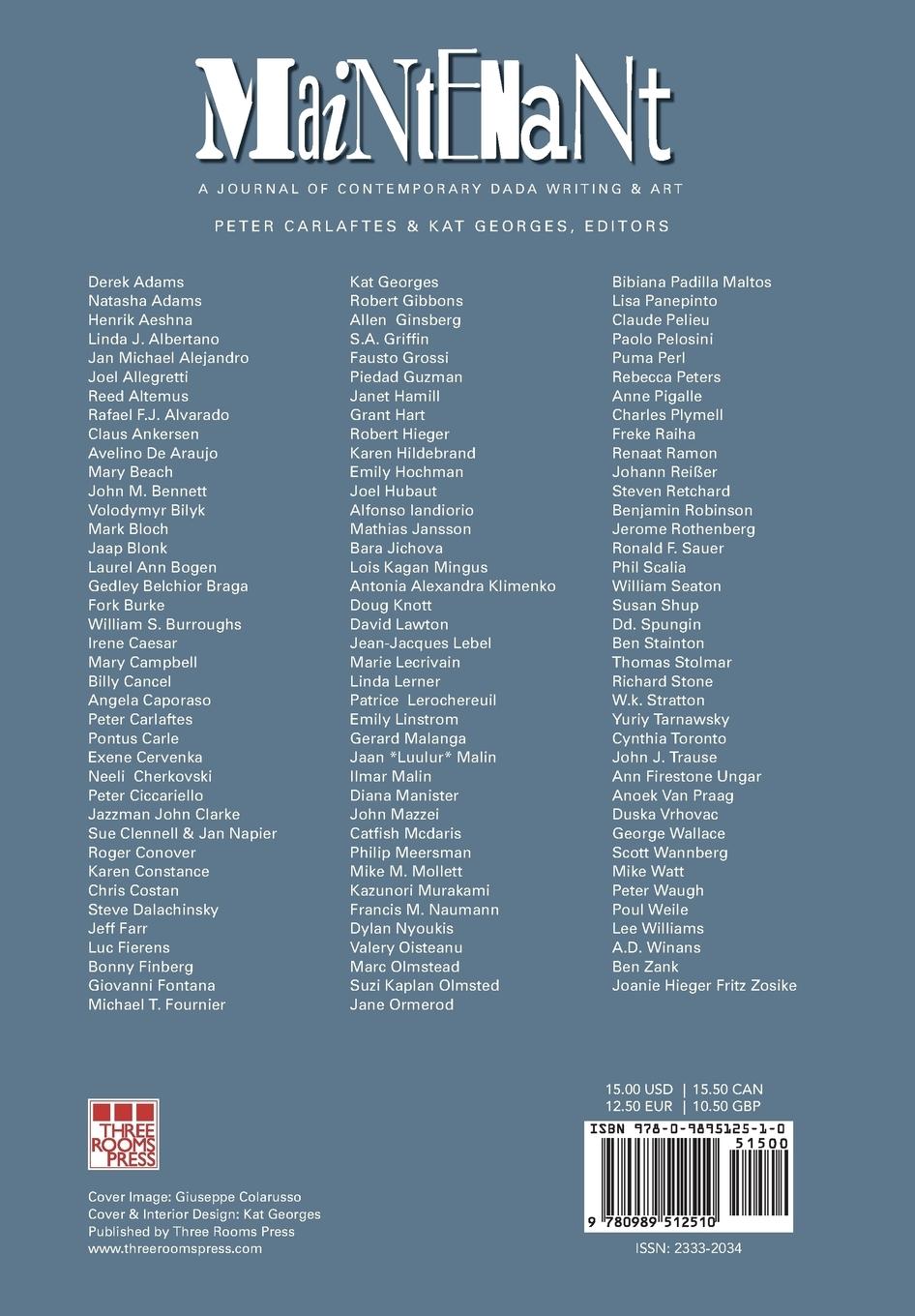 Rückseitencover Maintenant 8