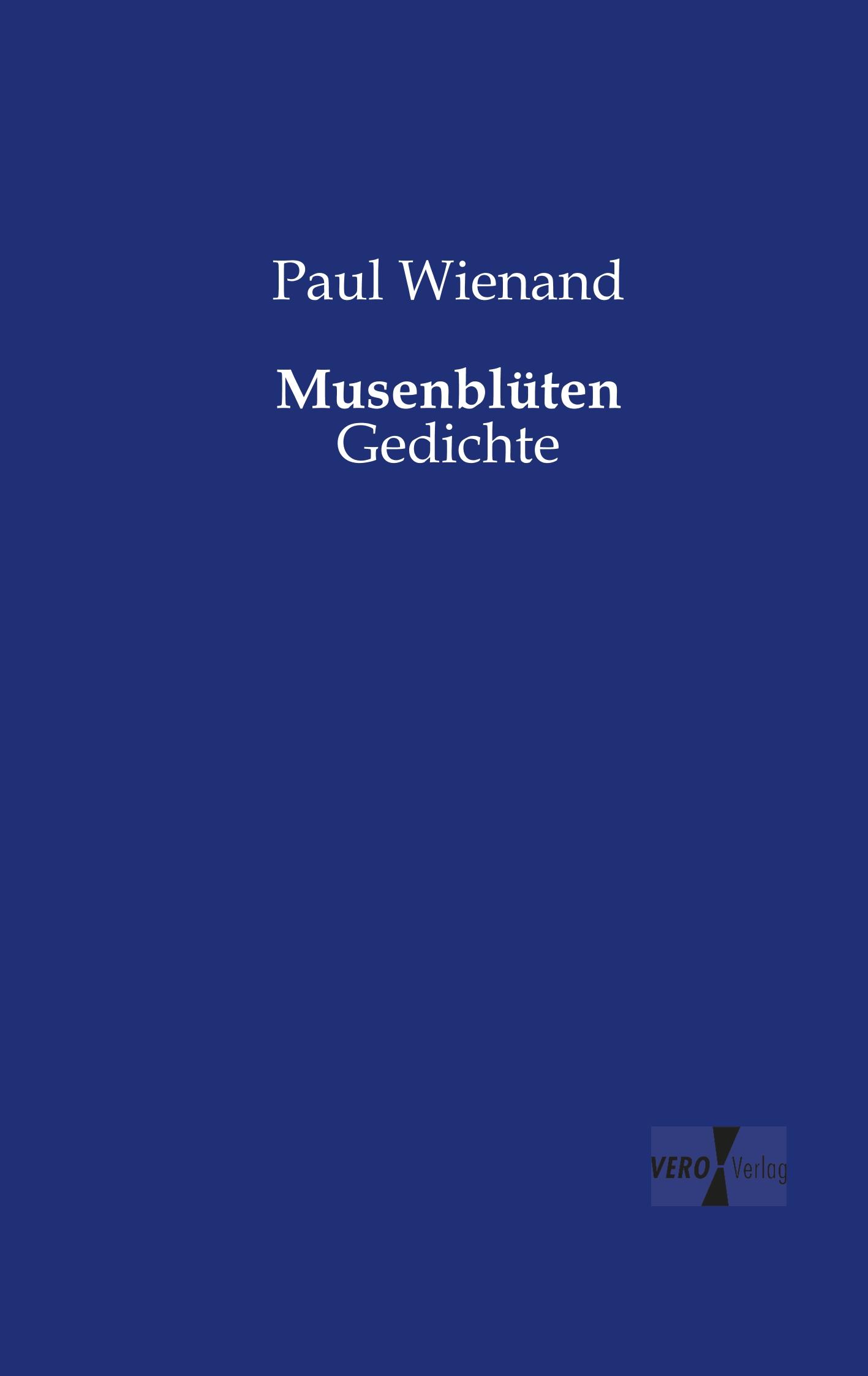 Vorderes Coverbild Musenblüten