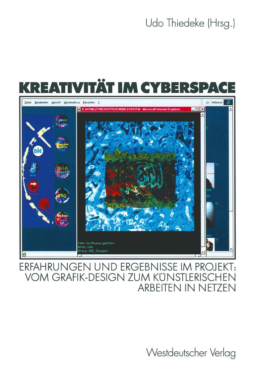 Vorderes Coverbild Kreativität im Cyberspace