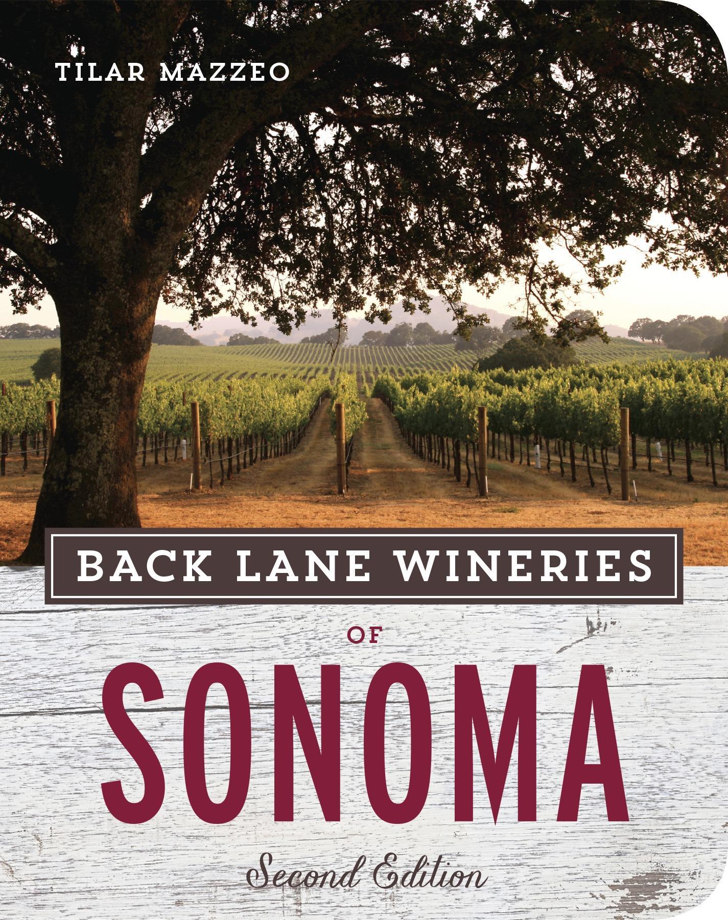 Vorderes Coverbild Back Lane Wineries of Sonoma