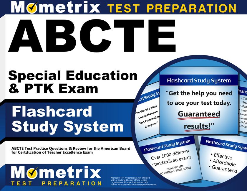 Vorderes Coverbild Abcte Special Education & Ptk Exam Flashcard Study System