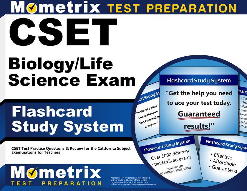Vorderes Coverbild Cset Biology/Life Science Exam Flashcard Study System