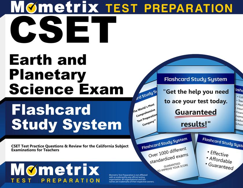 Vorderes Coverbild Cset Earth and Planetary Science Exam Flashcard Study System