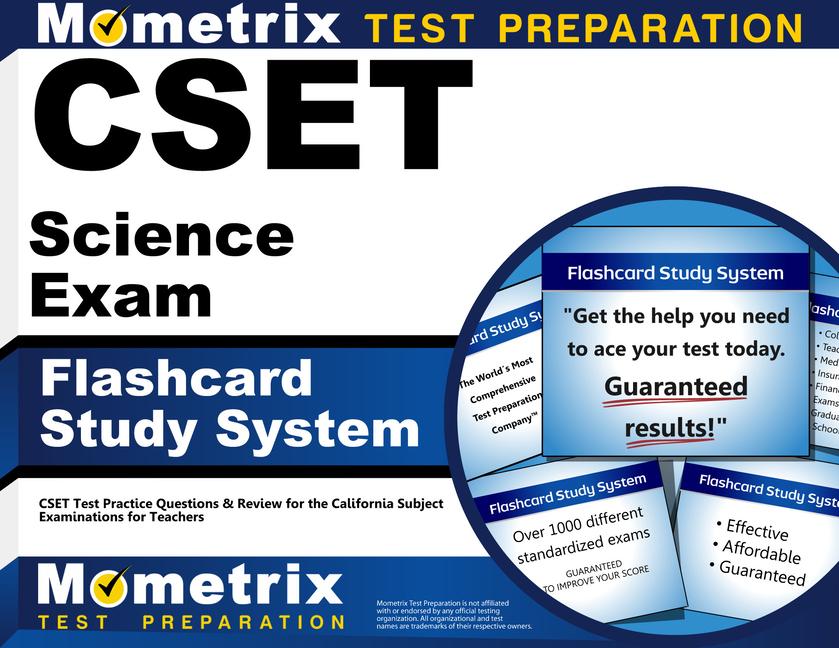Vorderes Coverbild Cset Science Exam Flashcard Study System