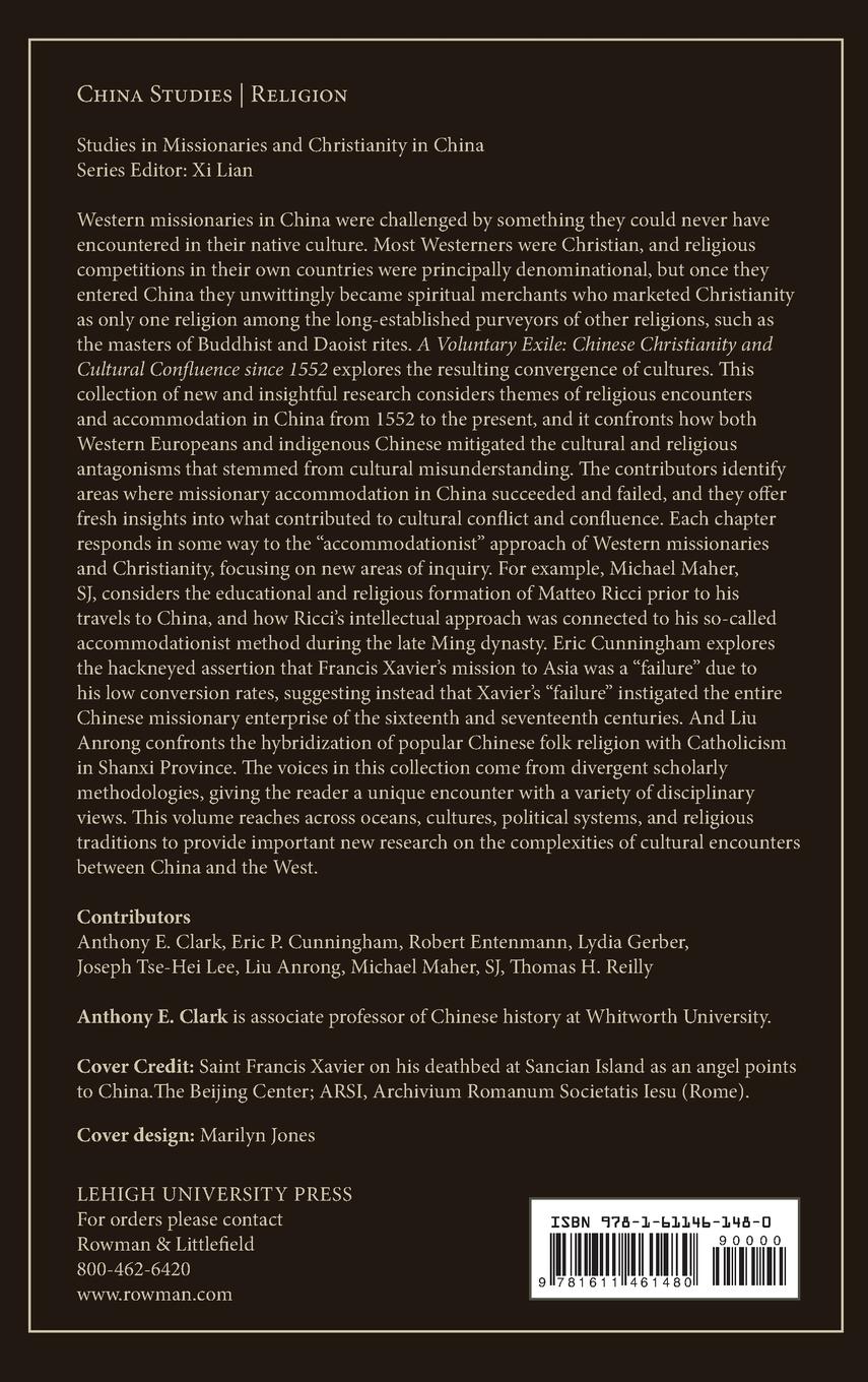 Rückseitencover Voluntary Exile