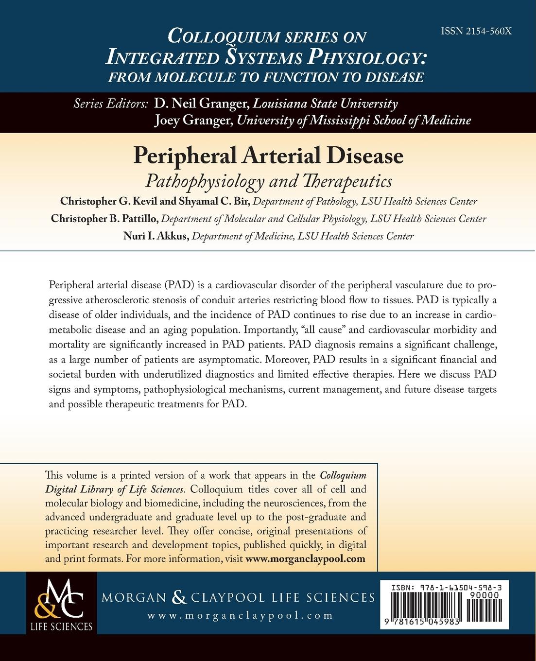 Rückseitencover Peripheral Arterial Disease