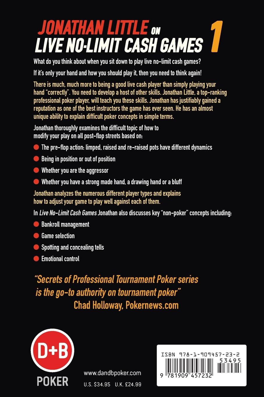 Rückseitencover Jonathan Little on Live No-Limit Cash Games