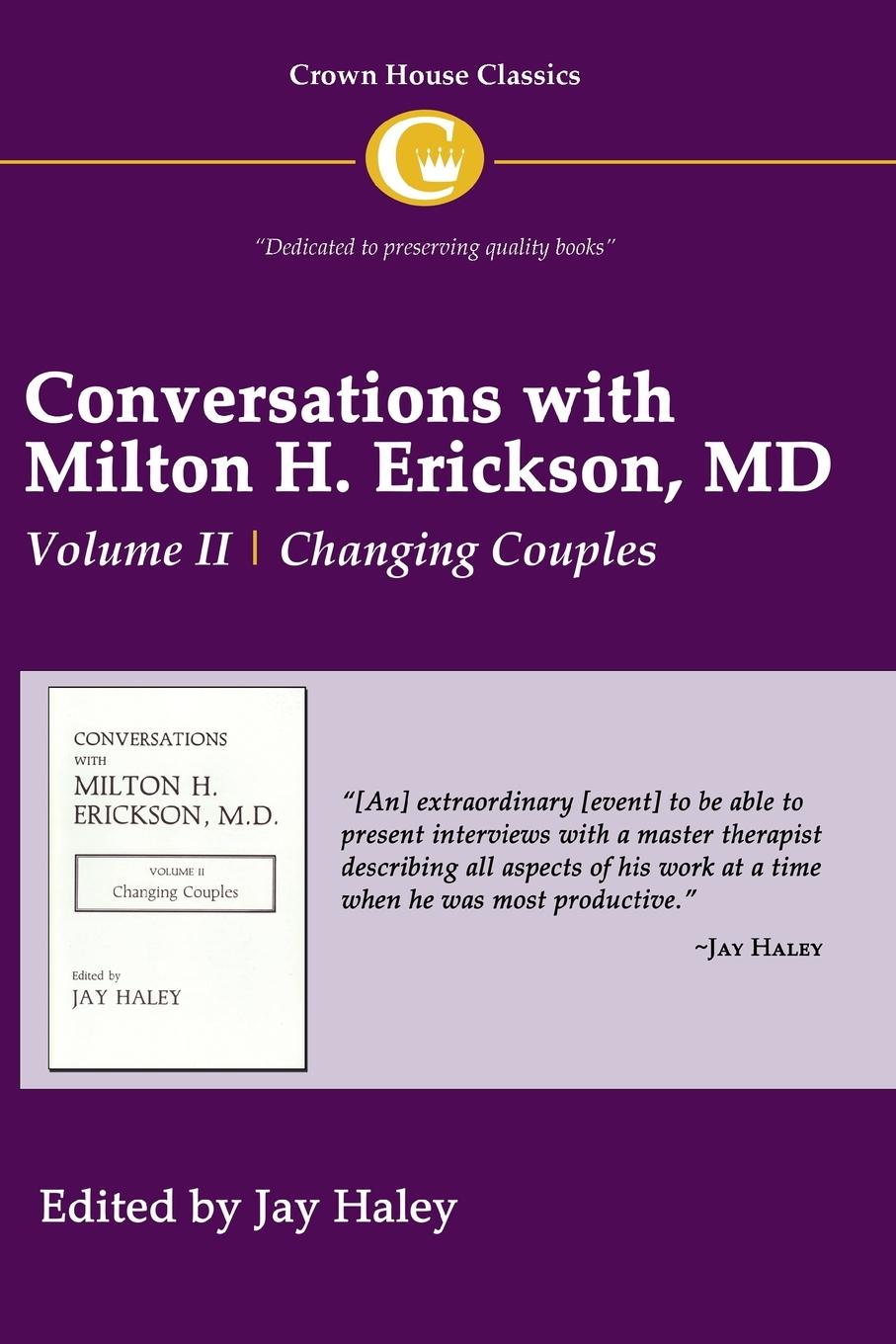 Vorderes Coverbild Conversations with Milton H. Erickson MD Volume II
