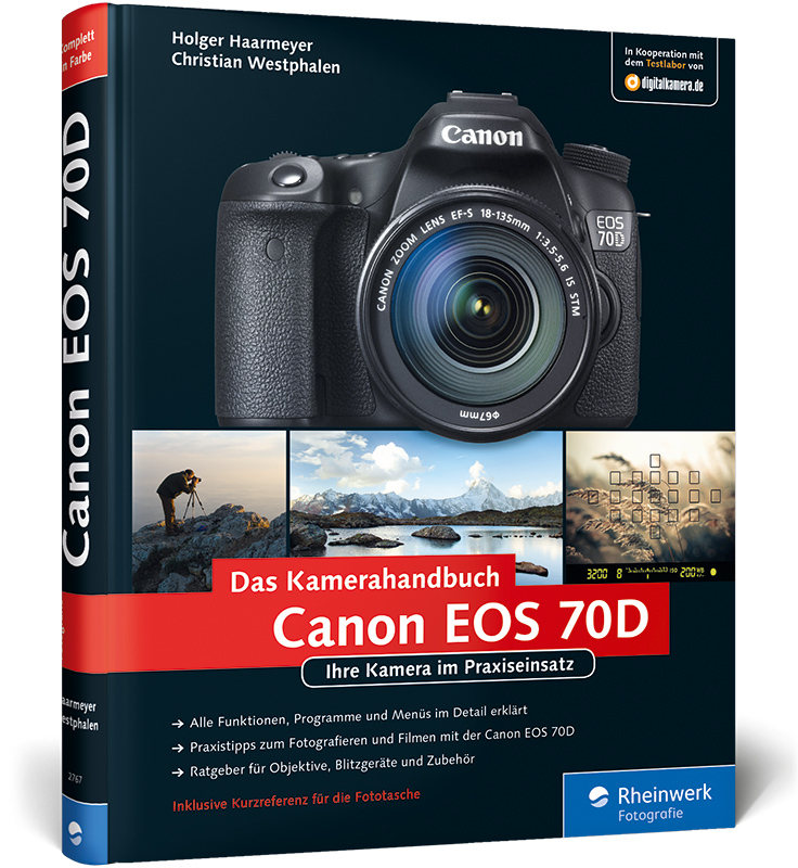 Vorderes Coverbild Canon EOS 70D