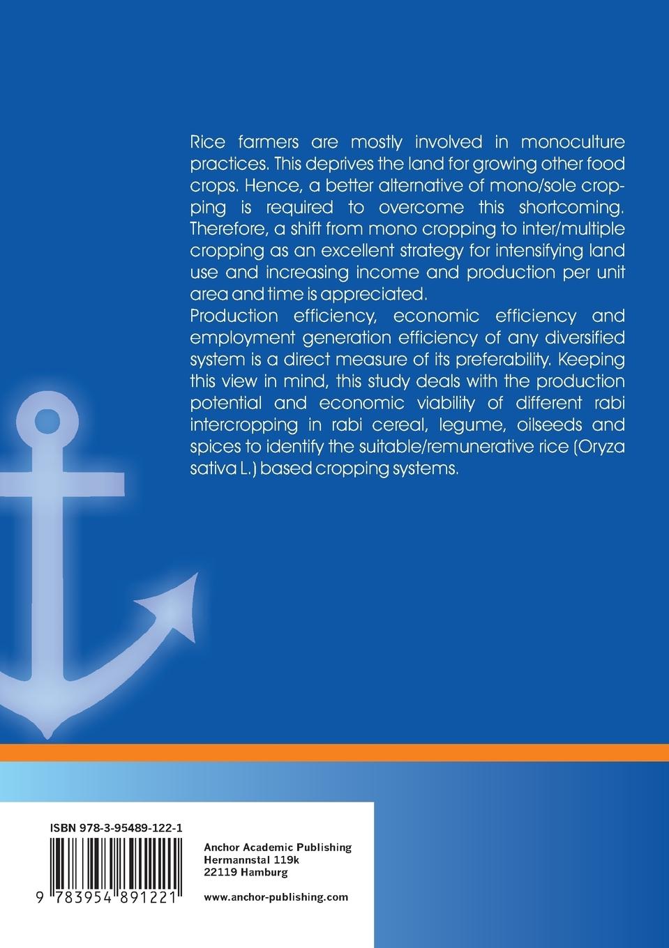 Rückseitencover Intercropping Under Rice-Based Cropping System: An Experimental Study on Productivity and Profitability