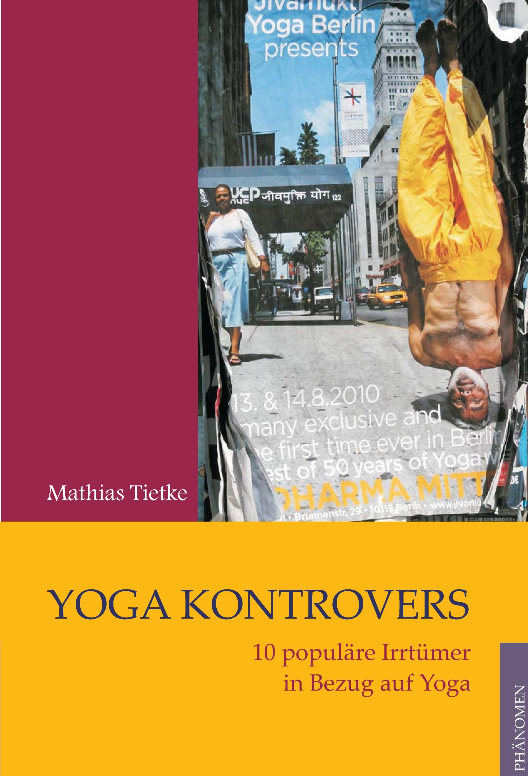 Vorderes Coverbild Yoga kontrovers