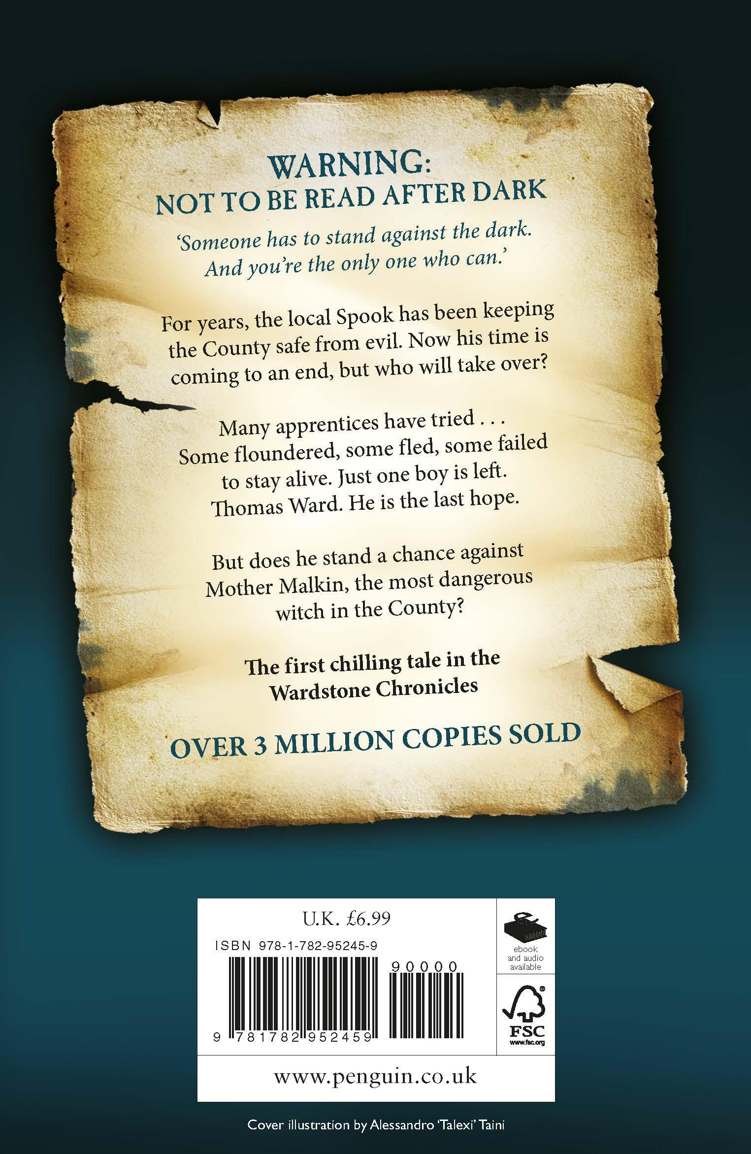 Rückseitencover The Spook's Apprentice