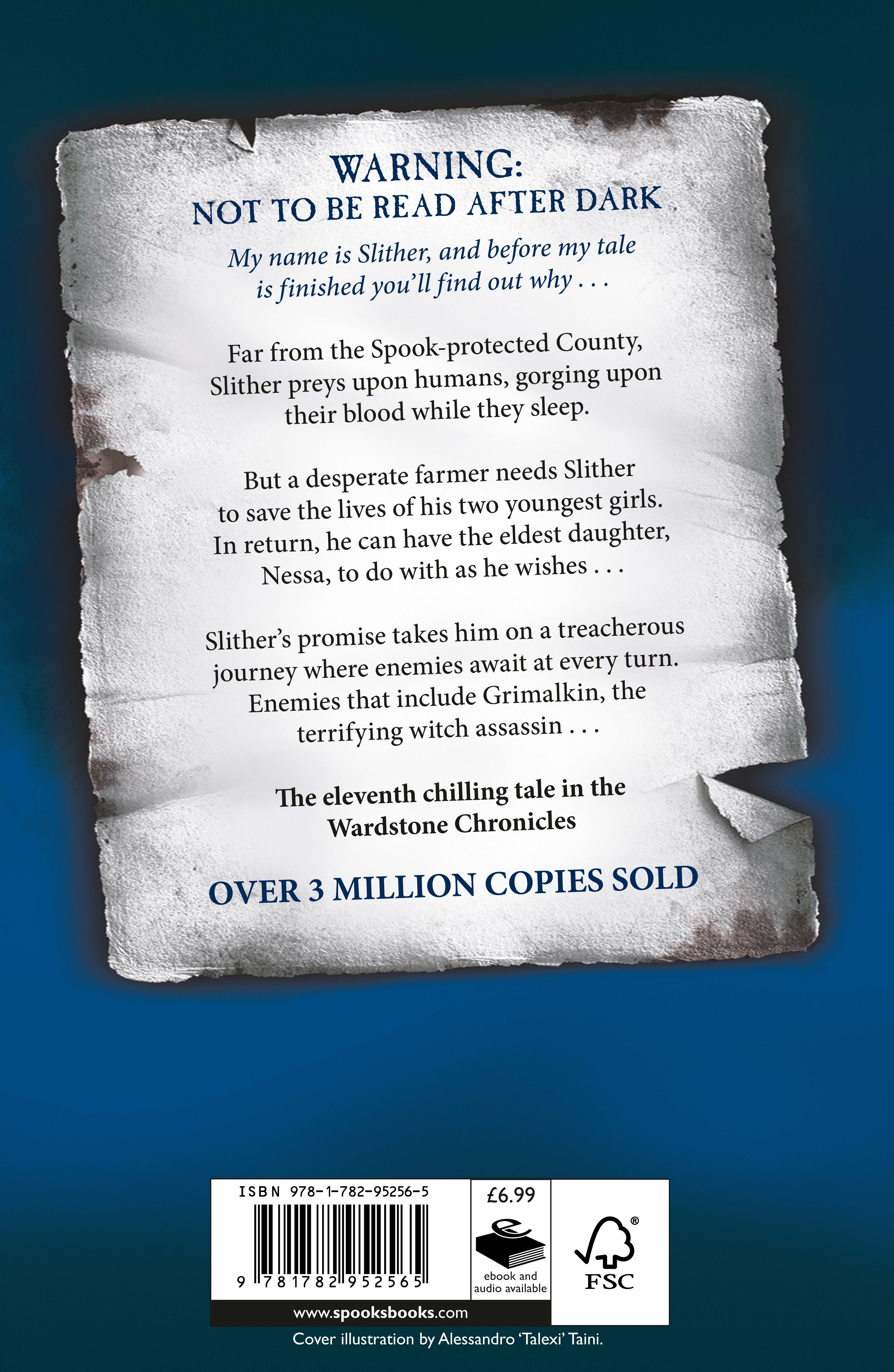 Rückseitencover Spook's: Slither's Tale