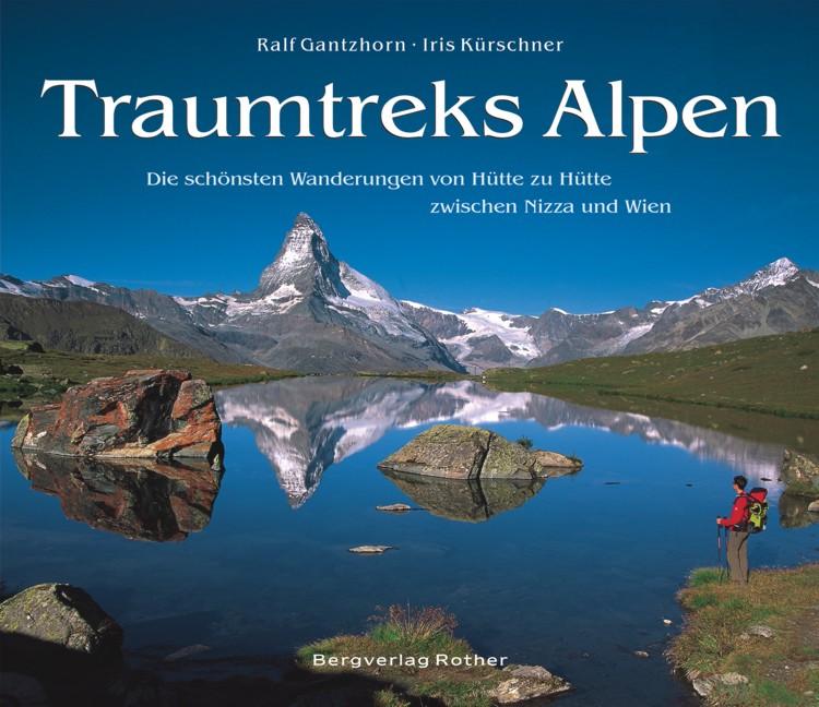 Vorderes Coverbild Traumtreks Alpen
