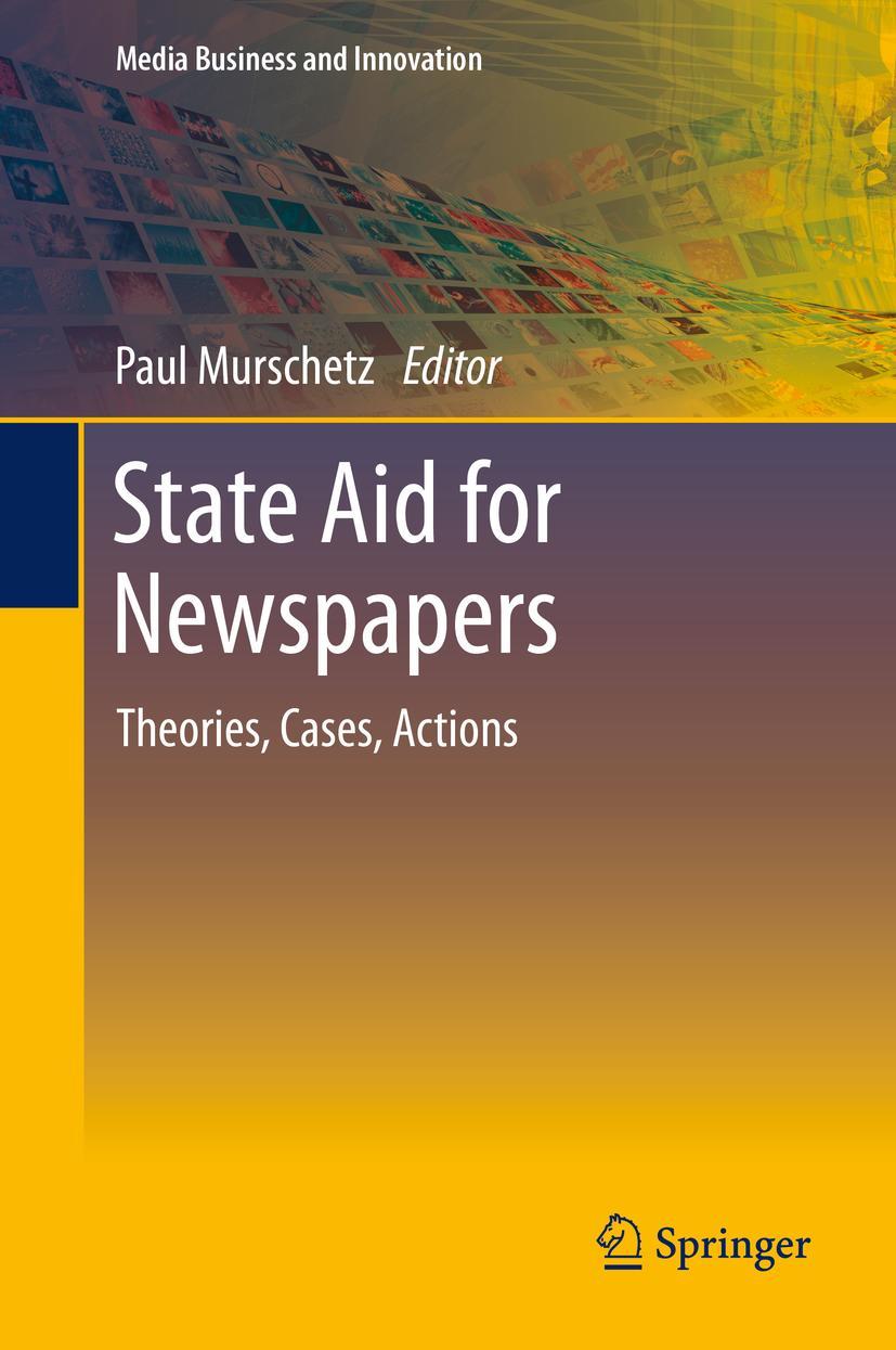 Vorderes Coverbild State Aid for Newspapers