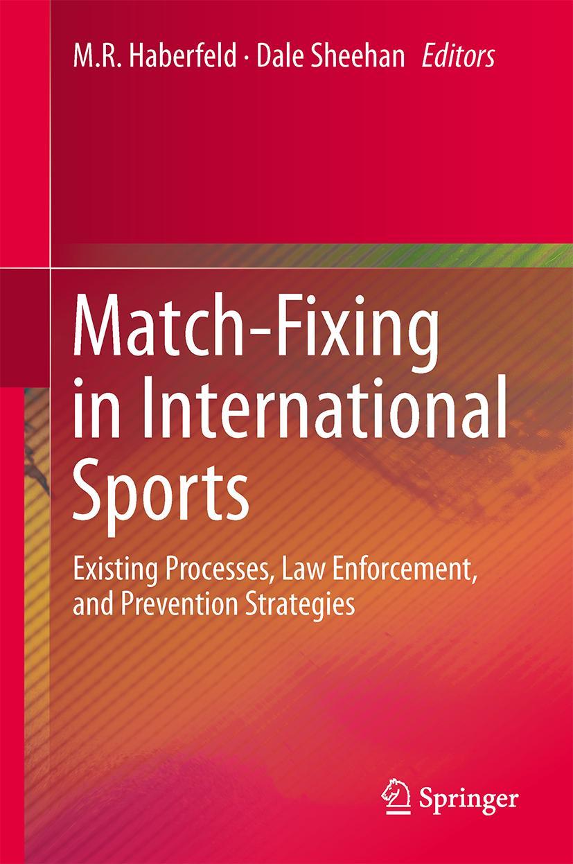 Vorderes Coverbild Match-Fixing in International Sports