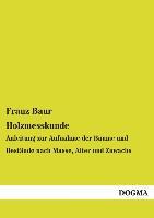 Vorderes Coverbild Holzmesskunde