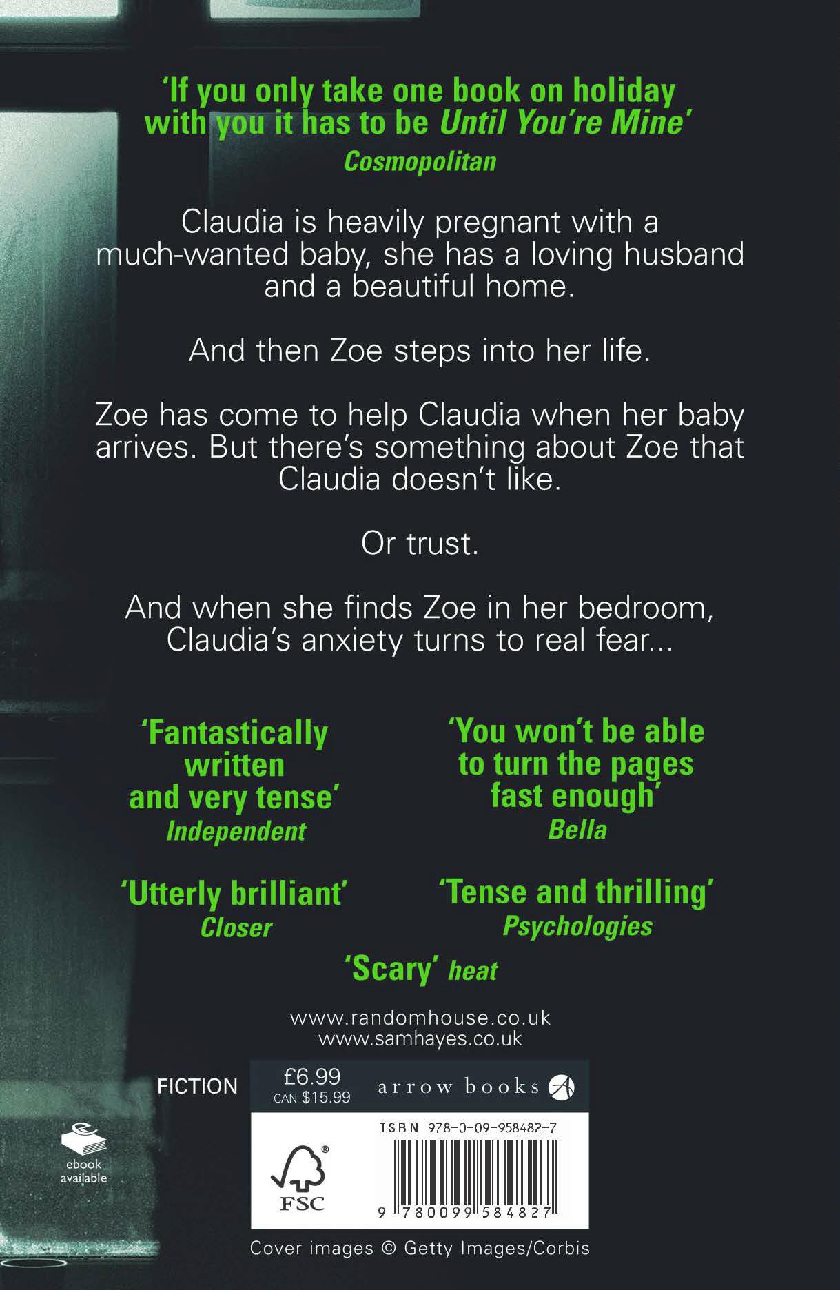 Rückseitencover Until Youre Mine