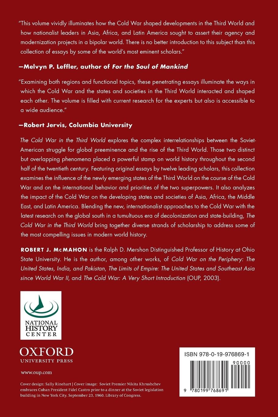 Rückseitencover The Cold War in the Third World