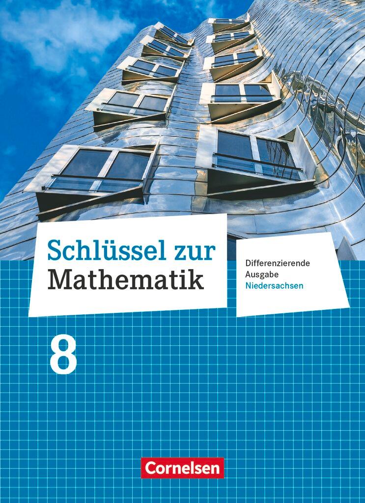 Vorderes Coverbild Schlüssel zur Mathematik 8. Schuljahr. Schülerbuch. Differenzierende Ausgabe Niedersachsen