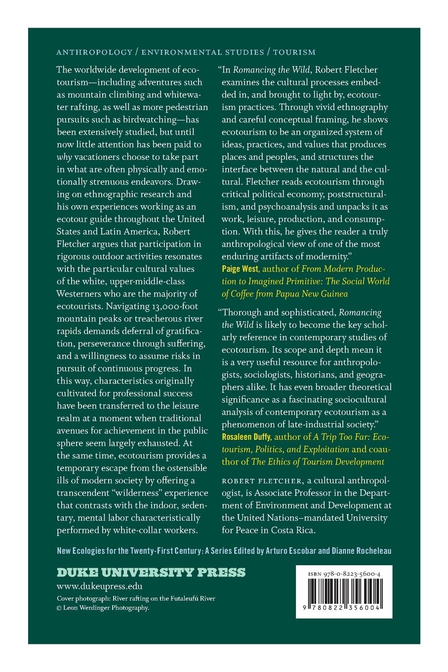 Rückseitencover Romancing the Wild