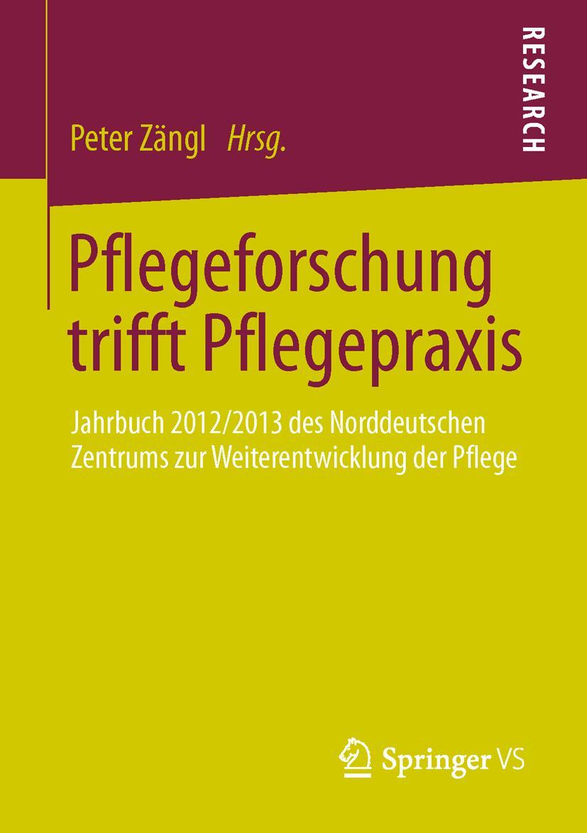 Vorderes Coverbild Pflegeforschung trifft Pflegepraxis