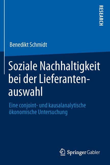 Vorderes Coverbild Soziale Nachhaltigkeit bei der Lieferantenauswahl