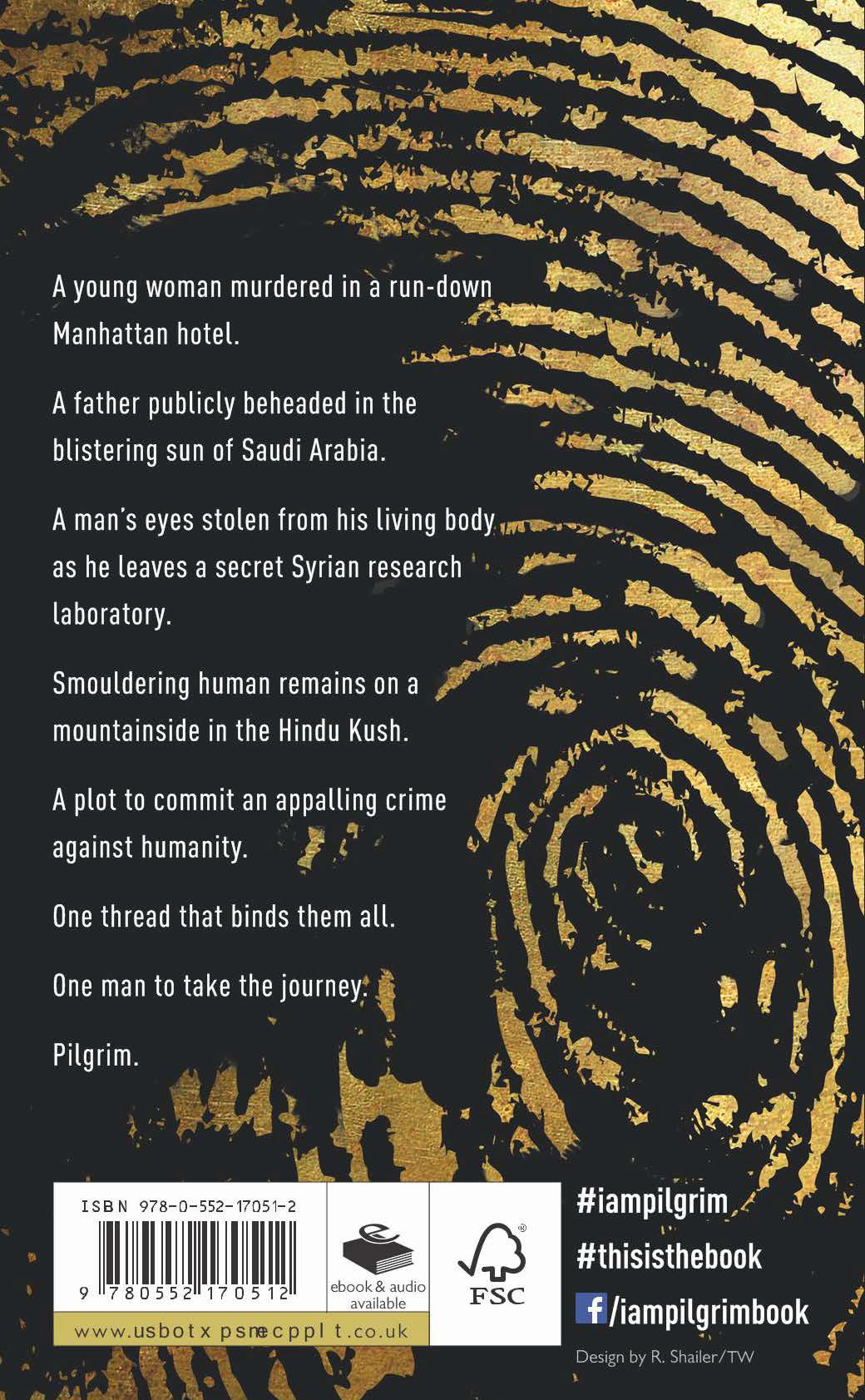 Rückseitencover I Am Pilgrim