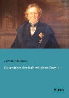 Vorderes Coverbild Geschichte der italienischen Poesie
