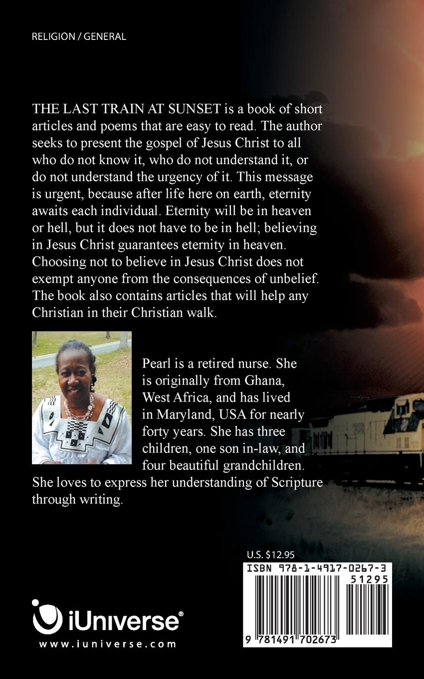 Rückseitencover THE LAST TRAIN AT SUNSET