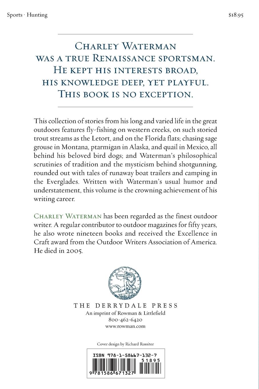 Rückseitencover Charley Waterman's Tales of Fly-Fishing, Wingshooting, and the Great Outdoors