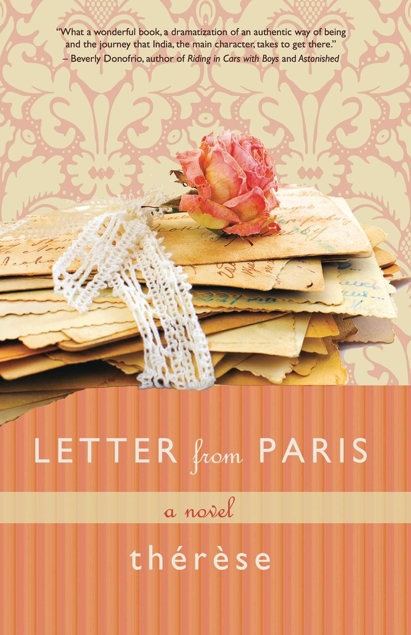 Vorderes Coverbild Letter from Paris