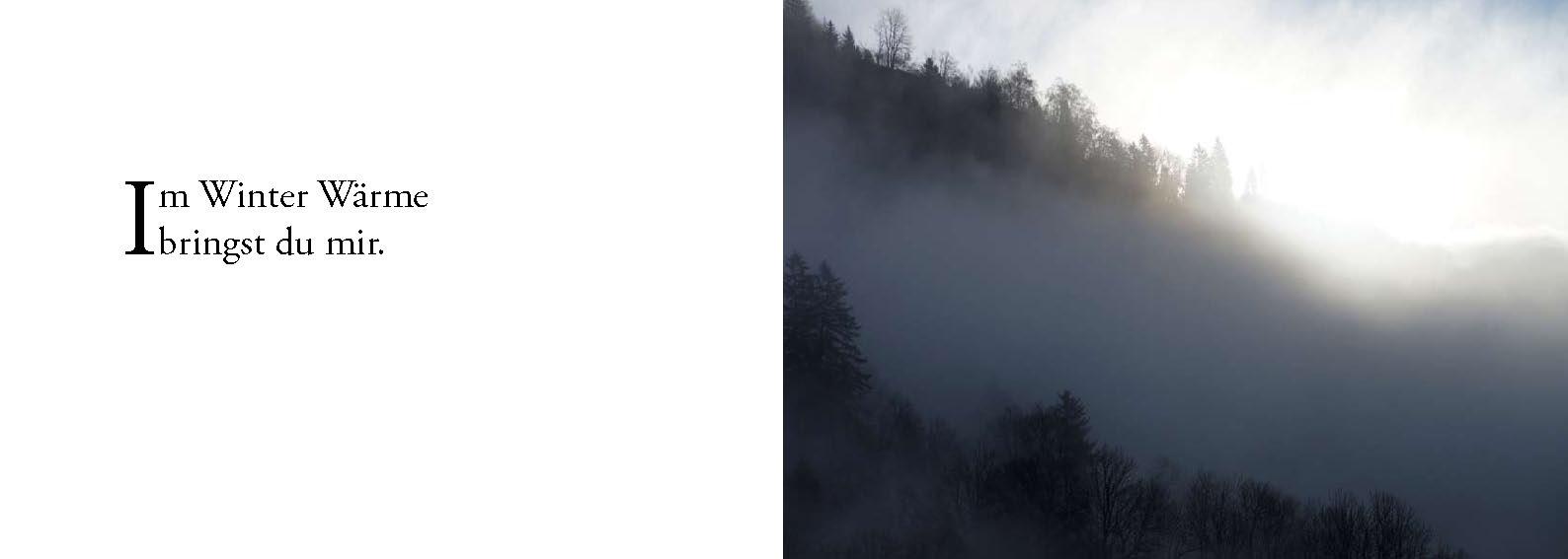 Beispielinhalt (Bild) Die Sonne sucht dich - Das Foto-Meditationsbuch für eine gute Schwangerschaft und Geburt