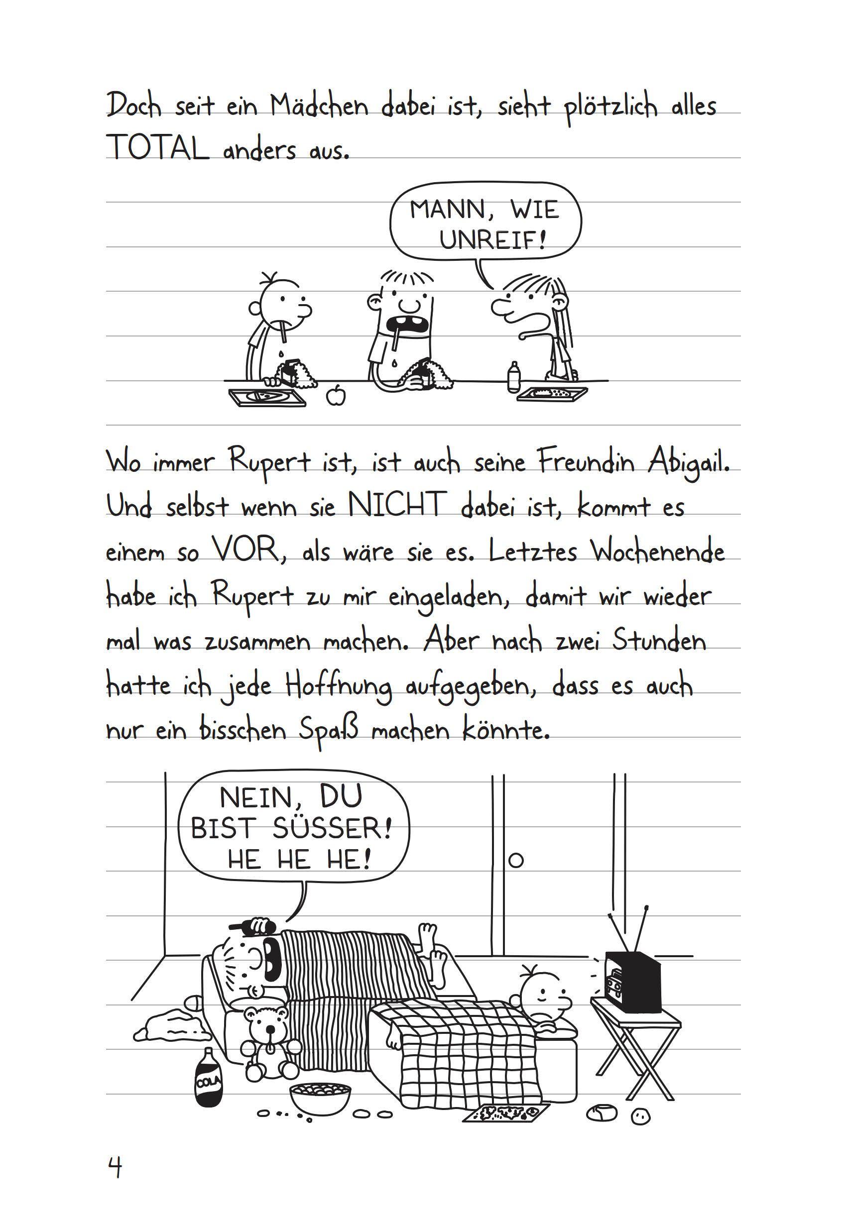 Beispielinhalt (Bild) Gregs Tagebuch 8 - Echt übel!