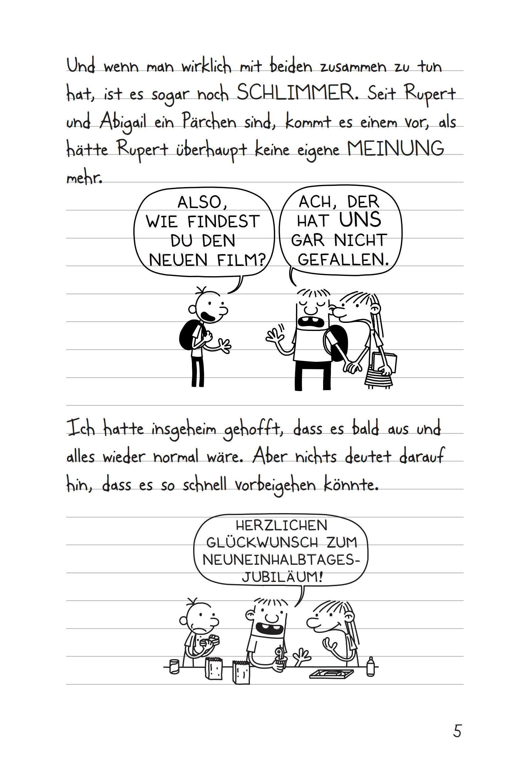 Beispielinhalt (Bild) Gregs Tagebuch 8 - Echt übel!