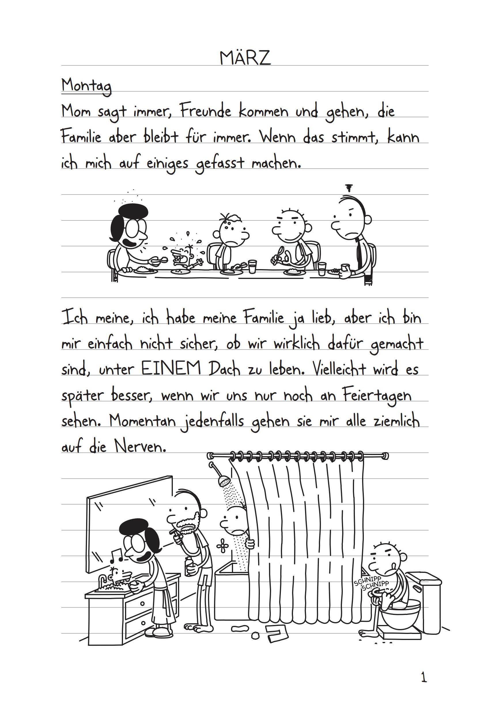 Beispielinhalt (Bild) Gregs Tagebuch 8 - Echt übel!