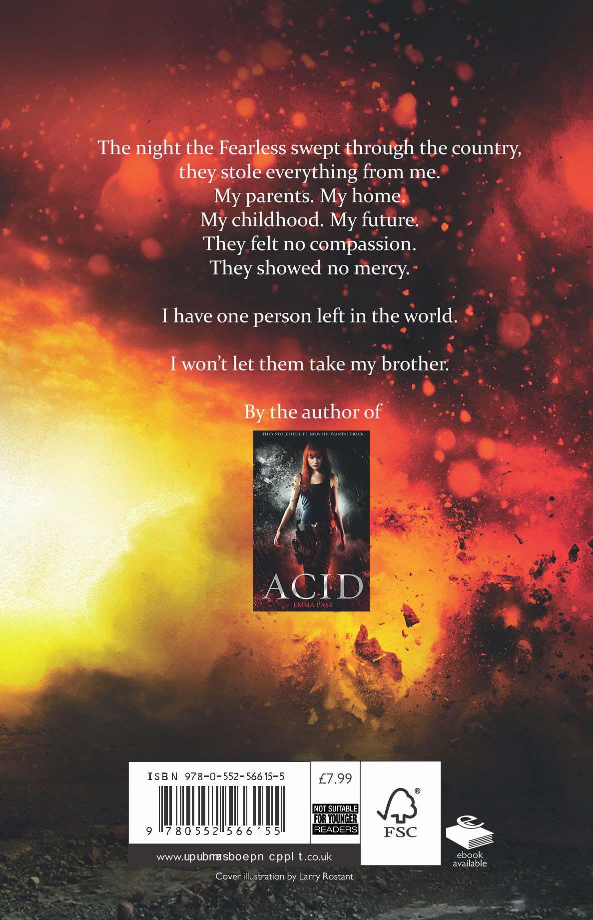 Rückseitencover The Fearless