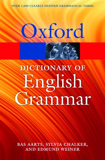 Vorderes Coverbild The Oxford Dictionary of English Grammar