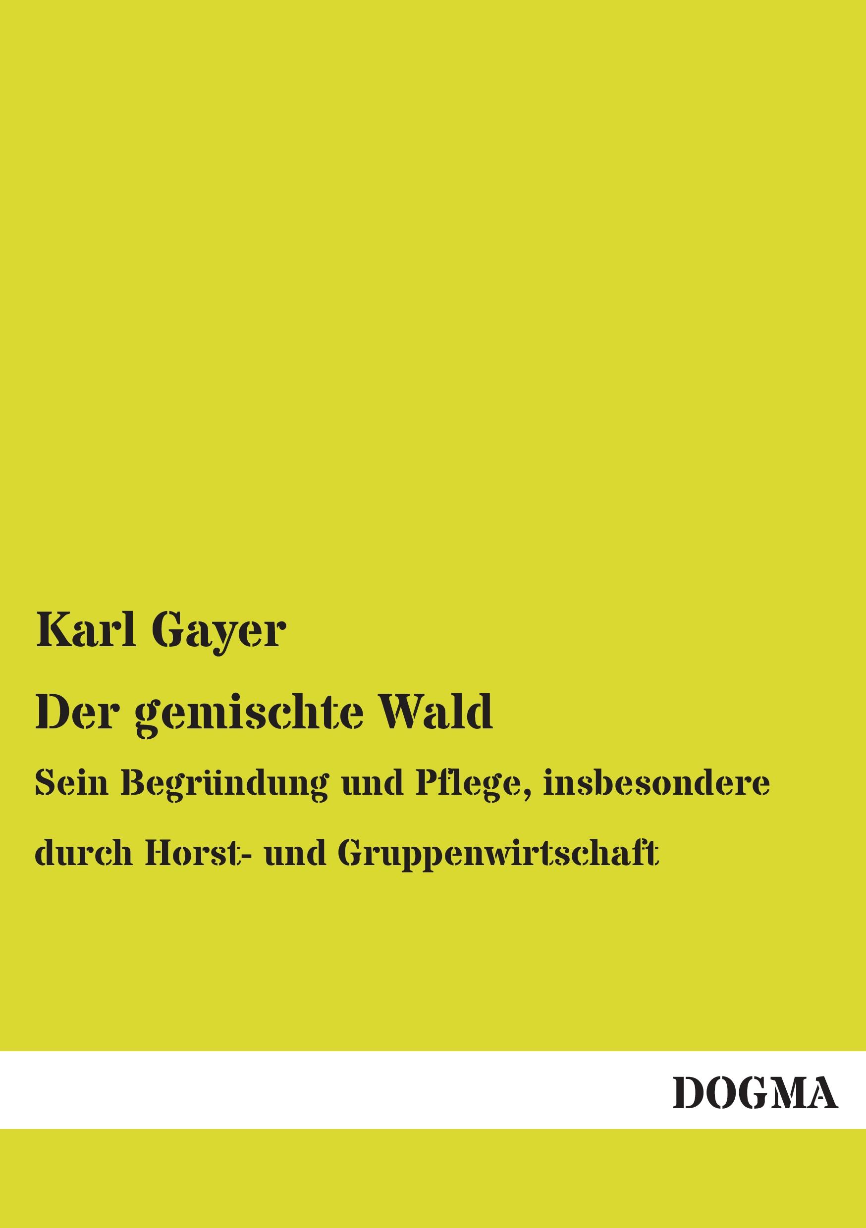 Vorderes Coverbild Der gemischte Wald