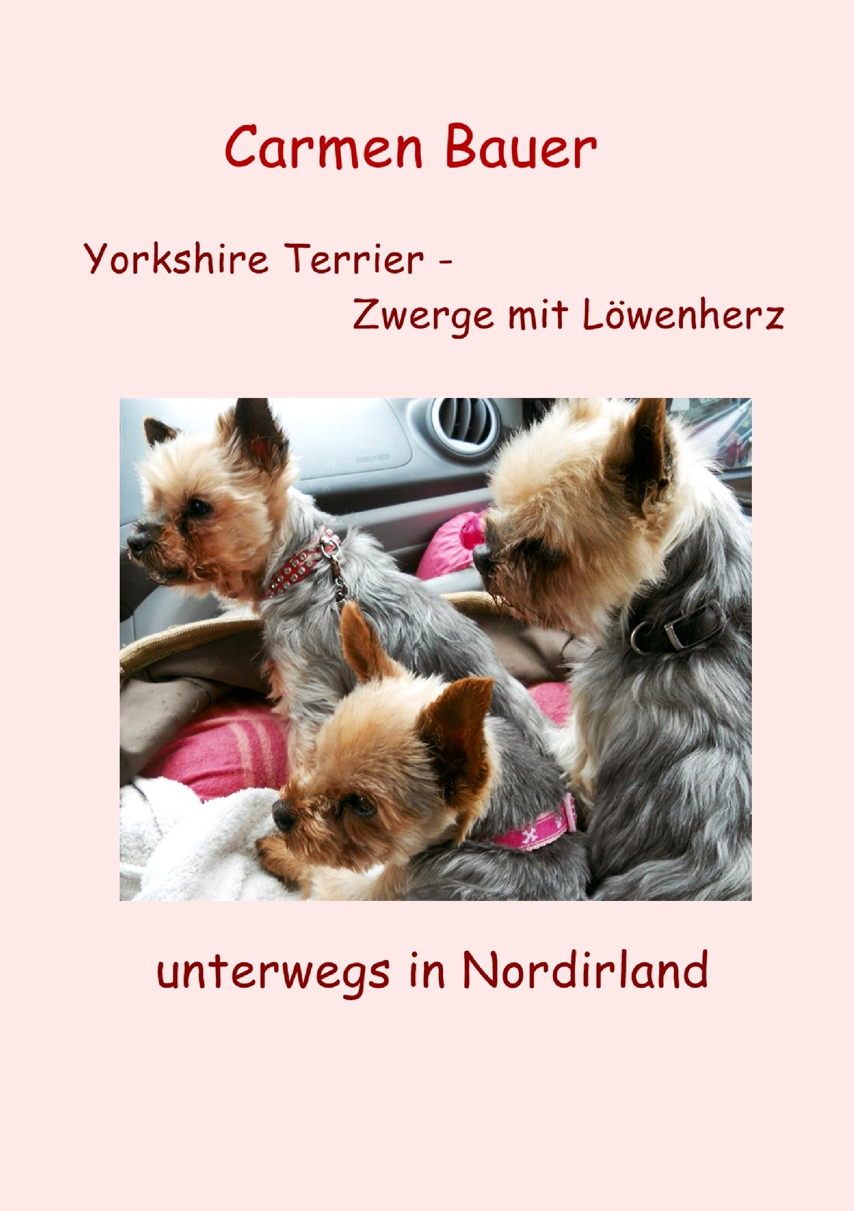 Vorderes Coverbild Yorkshire Terrier - Zwerge mit Löwenherz unterwegs in Nordirland