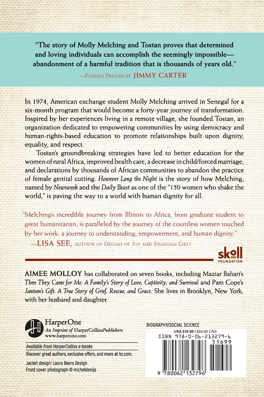 Rückseitencover However Long the Night