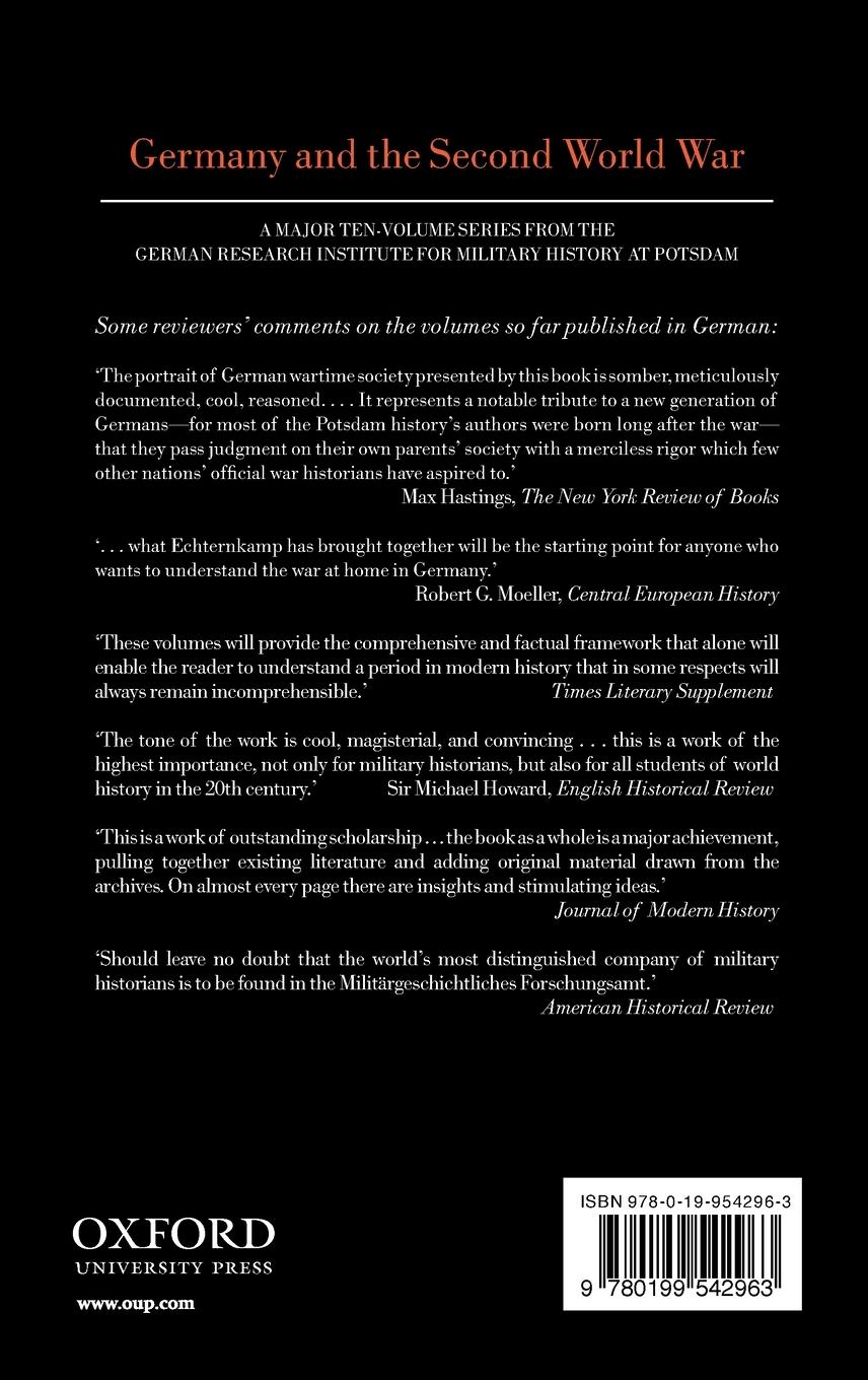Rückseitencover Germany and the Second World War Volume IX/II