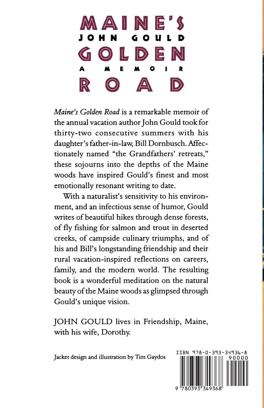 Rückseitencover Maine's Golden Road