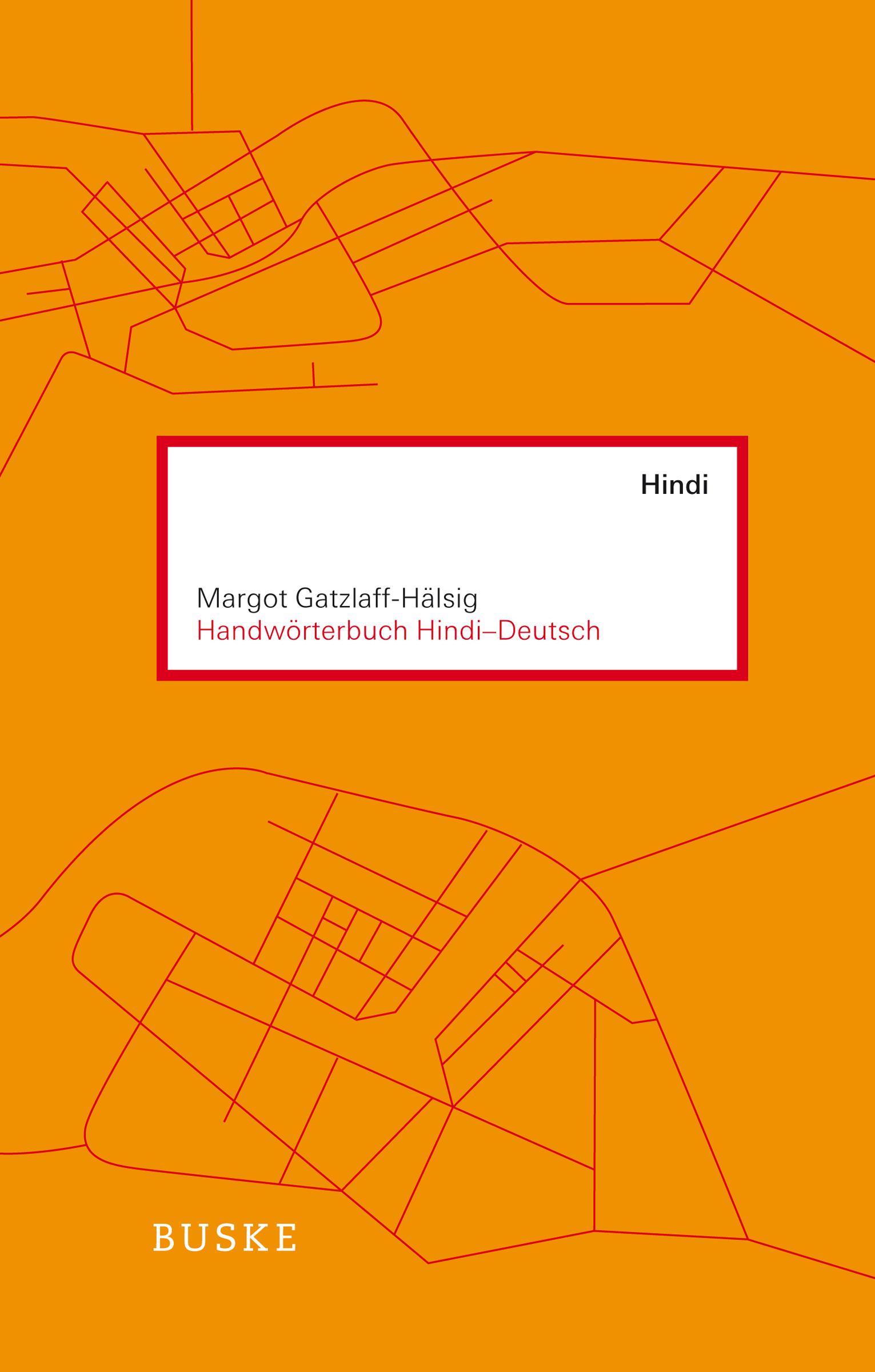 Vorderes Coverbild Handwörterbuch Hindi - Deutsch