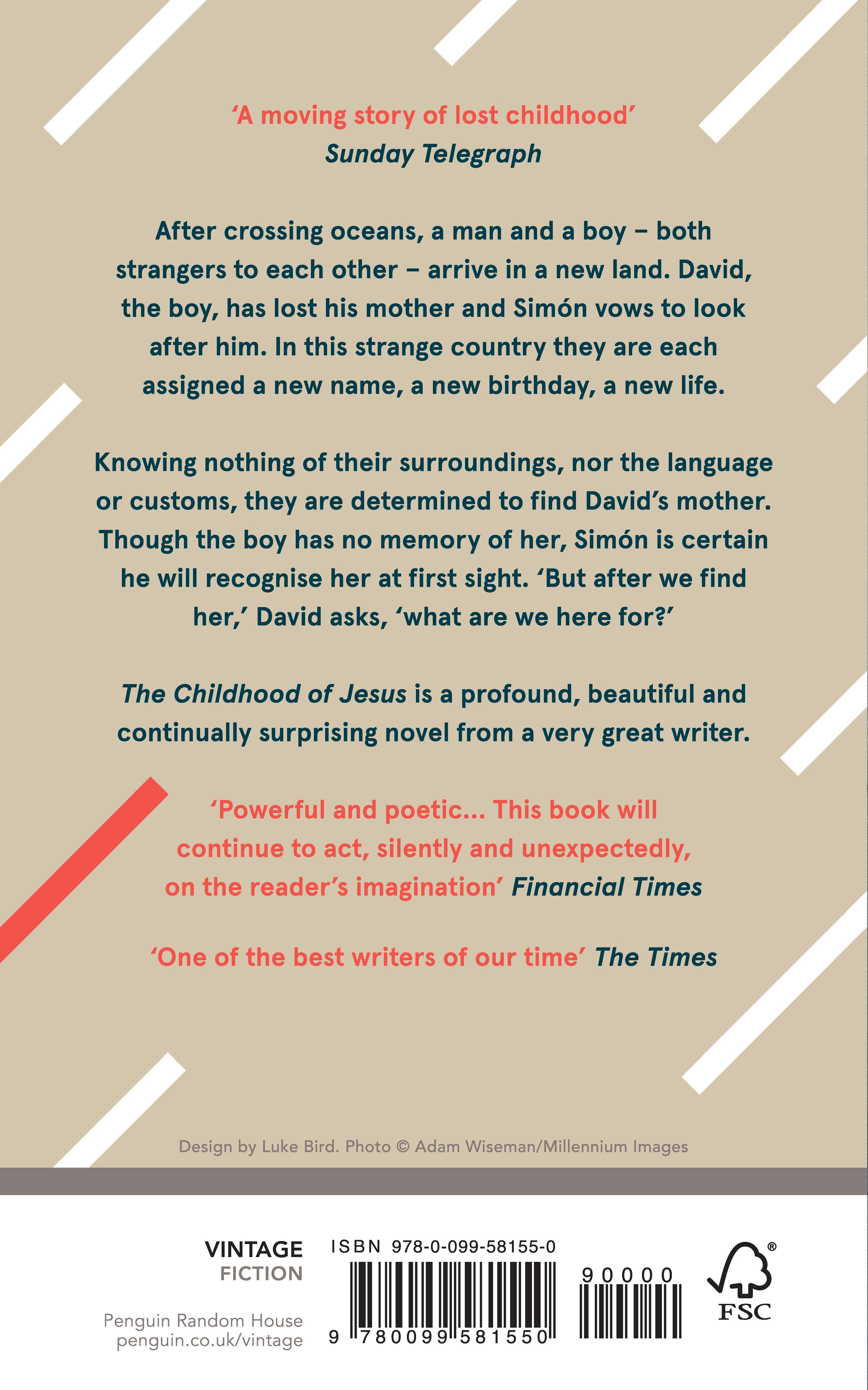 Rückseitencover The Childhood of Jesus